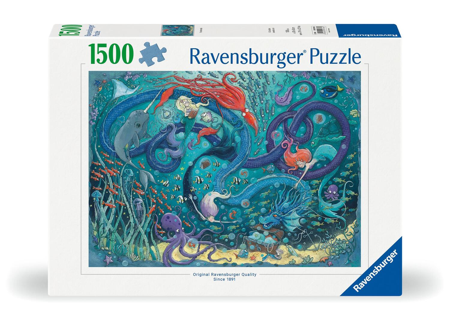 Cover: 4005555007364 | Ravensburger Puzzle 12000736 Die Meeresnixen 1500 Teile Puzzle | Stück