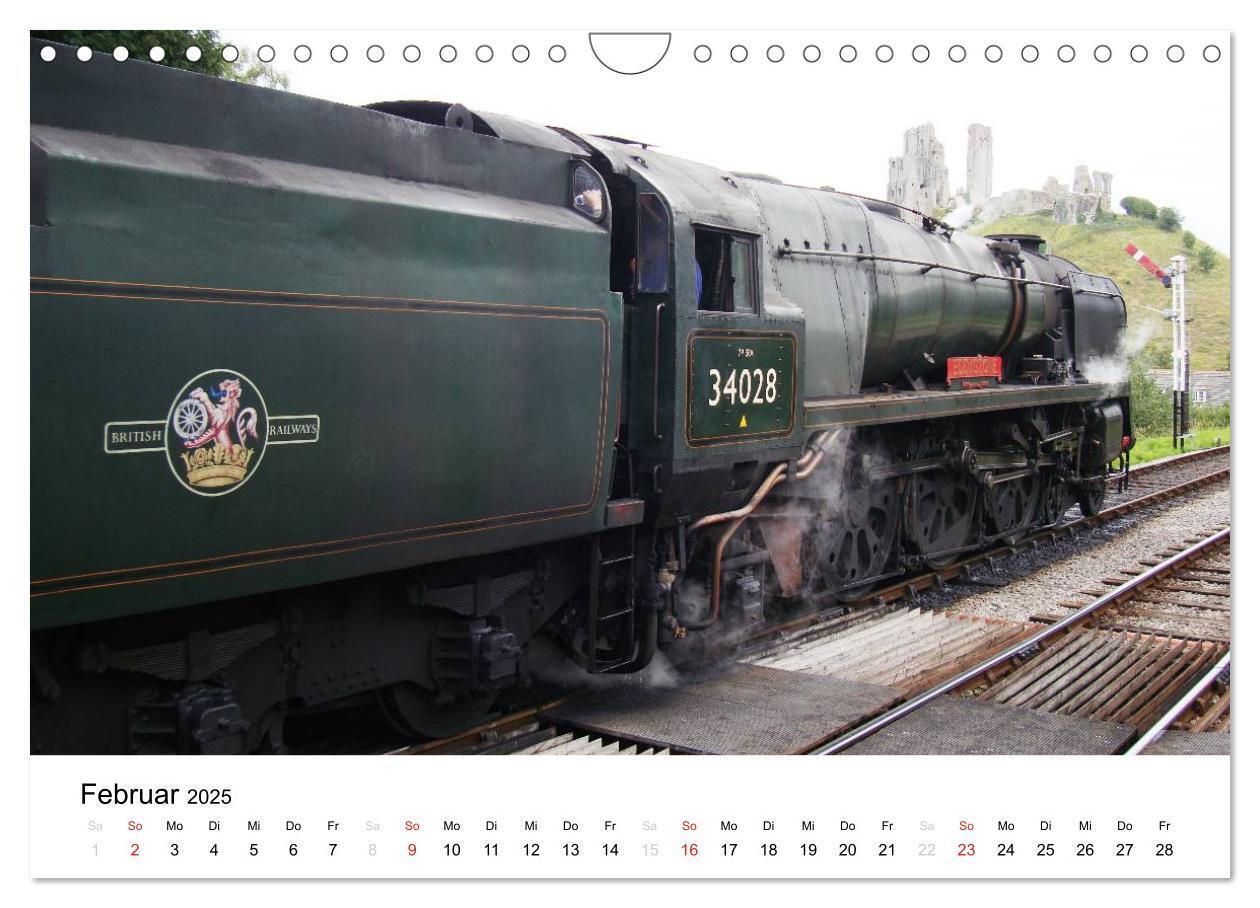 Bild: 9783435668304 | Nostalgische Eisenbahnen Englands (Wandkalender 2025 DIN A4 quer),...