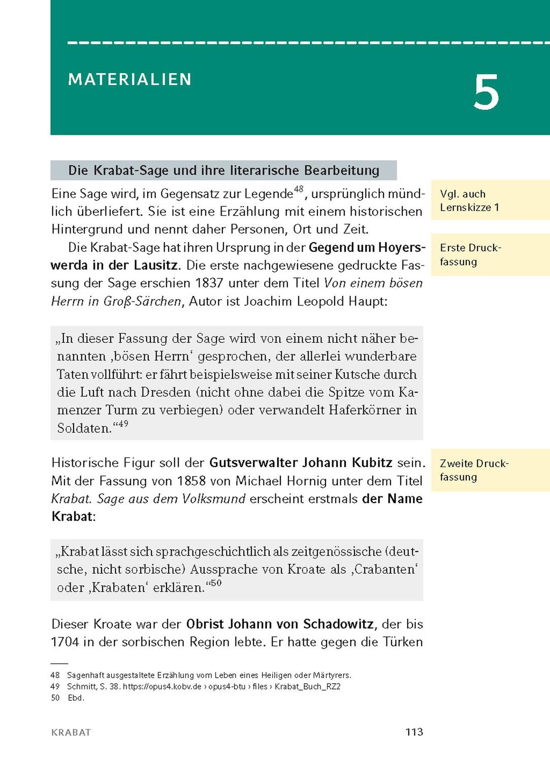 Bild: 9783804431461 | Krabat von Otfried Preußler - Textanalyse und Interpretation | Buch