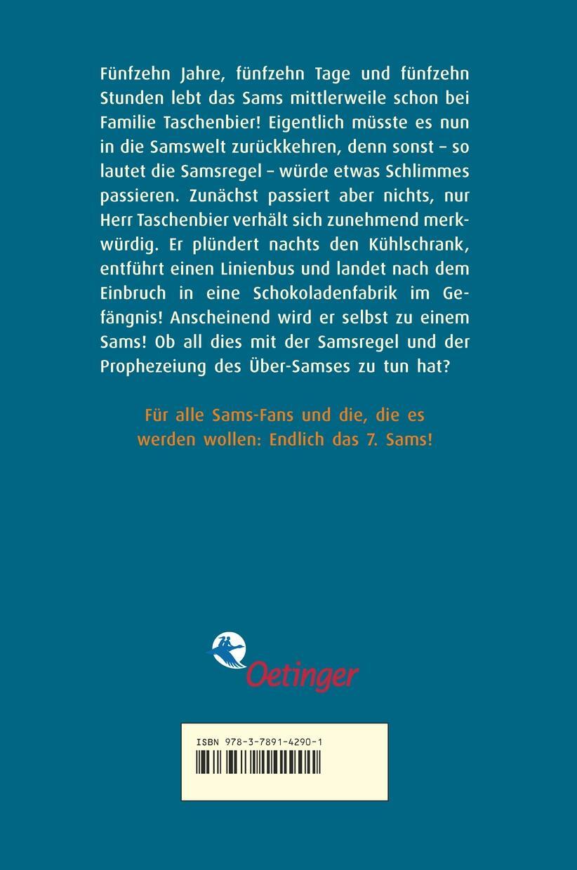 Rückseite: 9783789142901 | Sams im Glück | Paul Maar | Buch | Sams | 208 S. | Deutsch | 2011