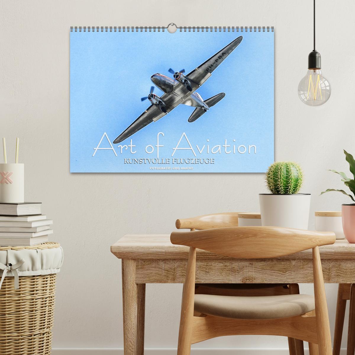 Bild: 9783435083985 | Art of Aviation - Kunstvolle Flugzeuge (Wandkalender 2025 DIN A3...