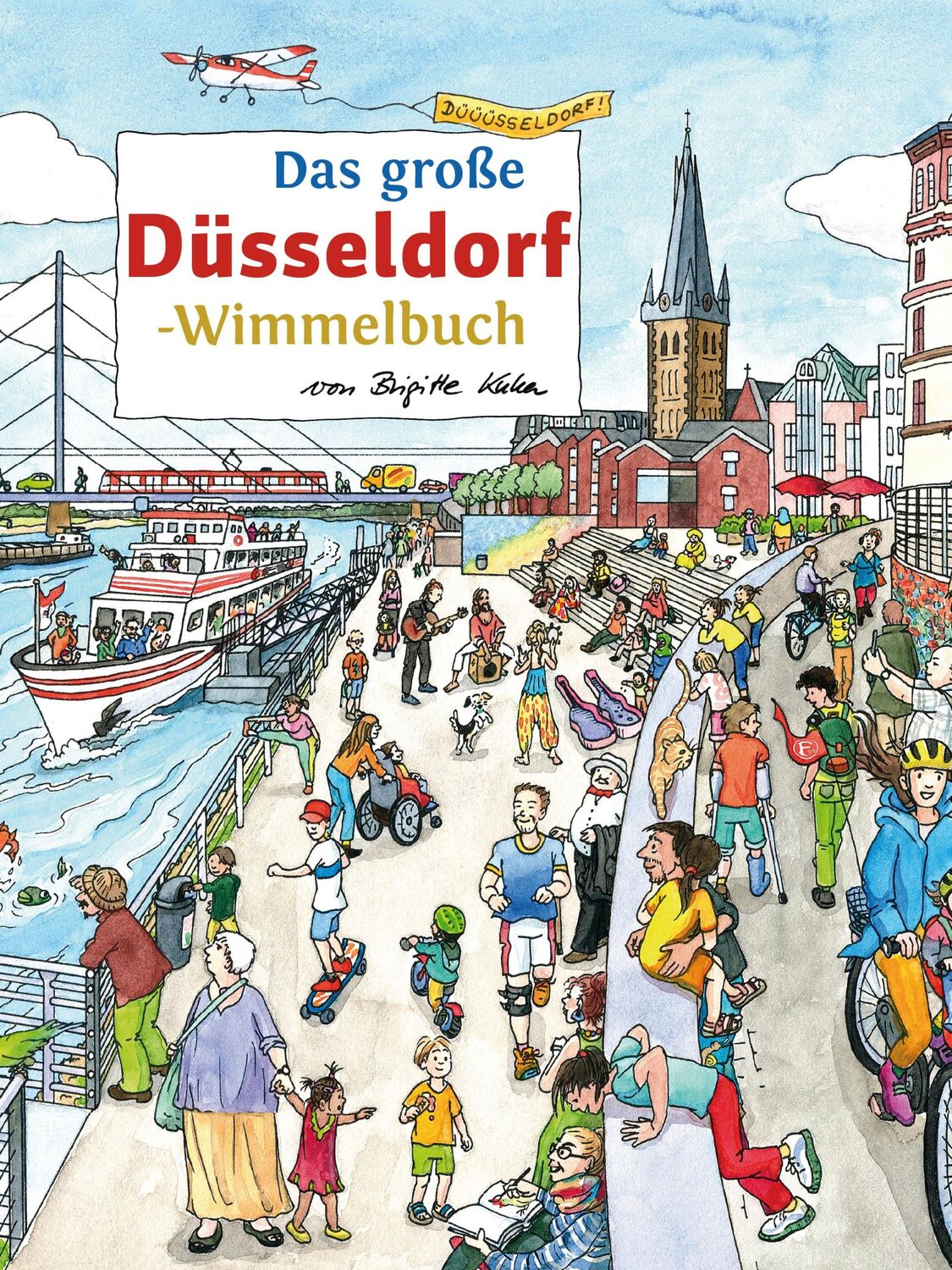 Cover: 9783936359824 | Das große DÜSSELDORF-Wimmelbuch | Brigitte Kuka | Buch | 16 S. | 2021