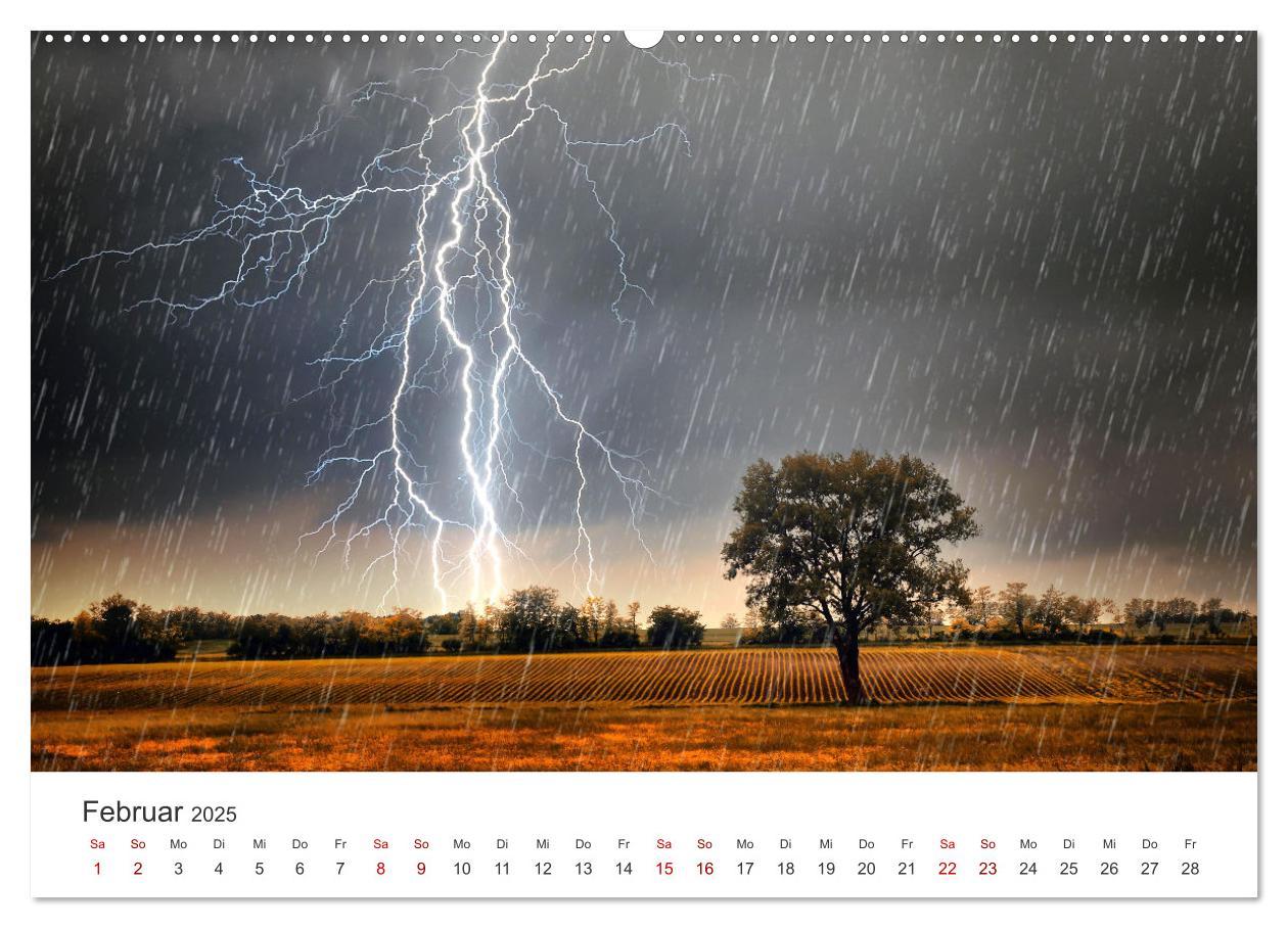 Bild: 9783383928406 | Wetterphänomene - Einmalige Naturschauspiele. (Wandkalender 2025...