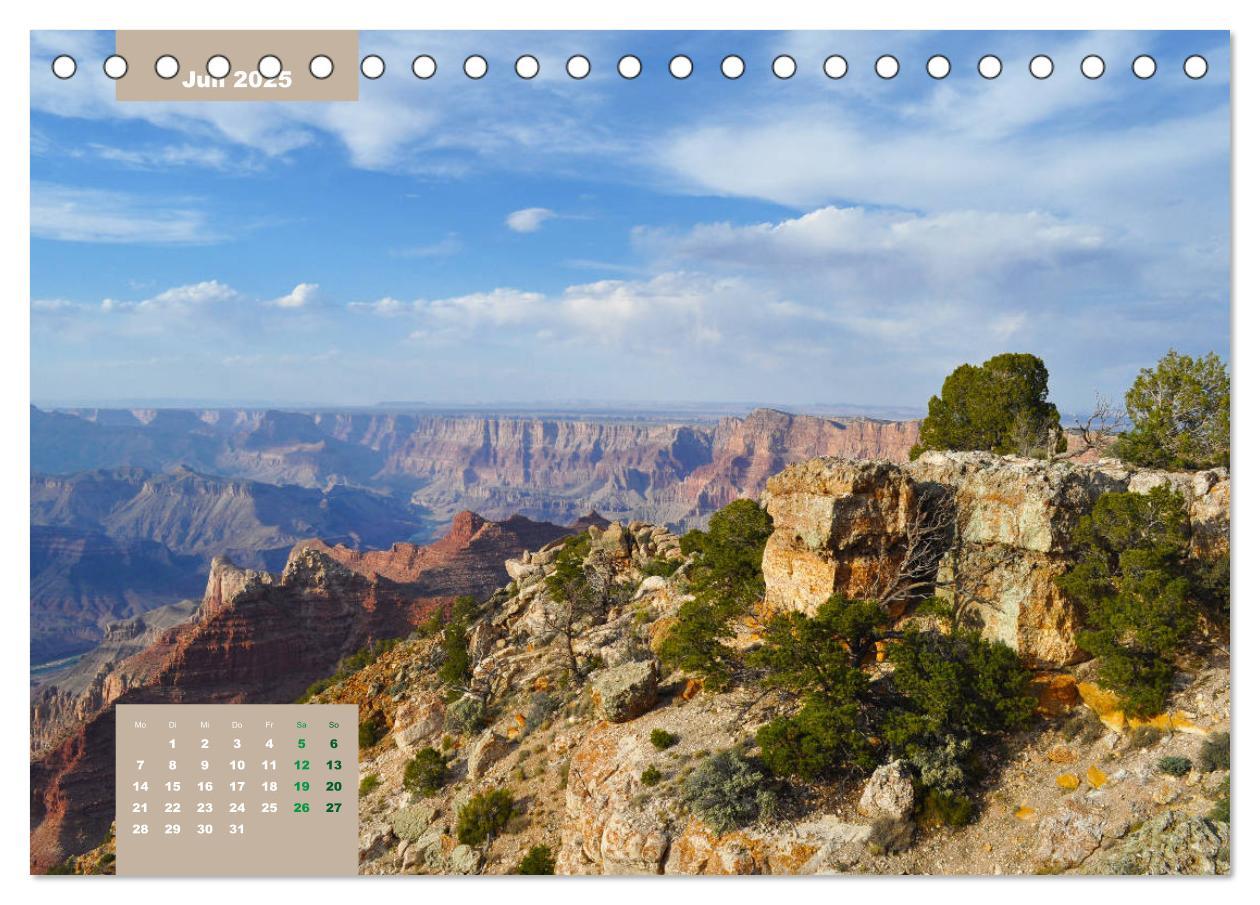 Bild: 9783435110834 | Erlebe mit mir die Schluchten des Grand Canyon (Tischkalender 2025...