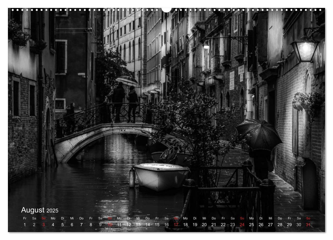 Bild: 9783435684366 | Venedig - Licht und Schatten (Wandkalender 2025 DIN A2 quer),...