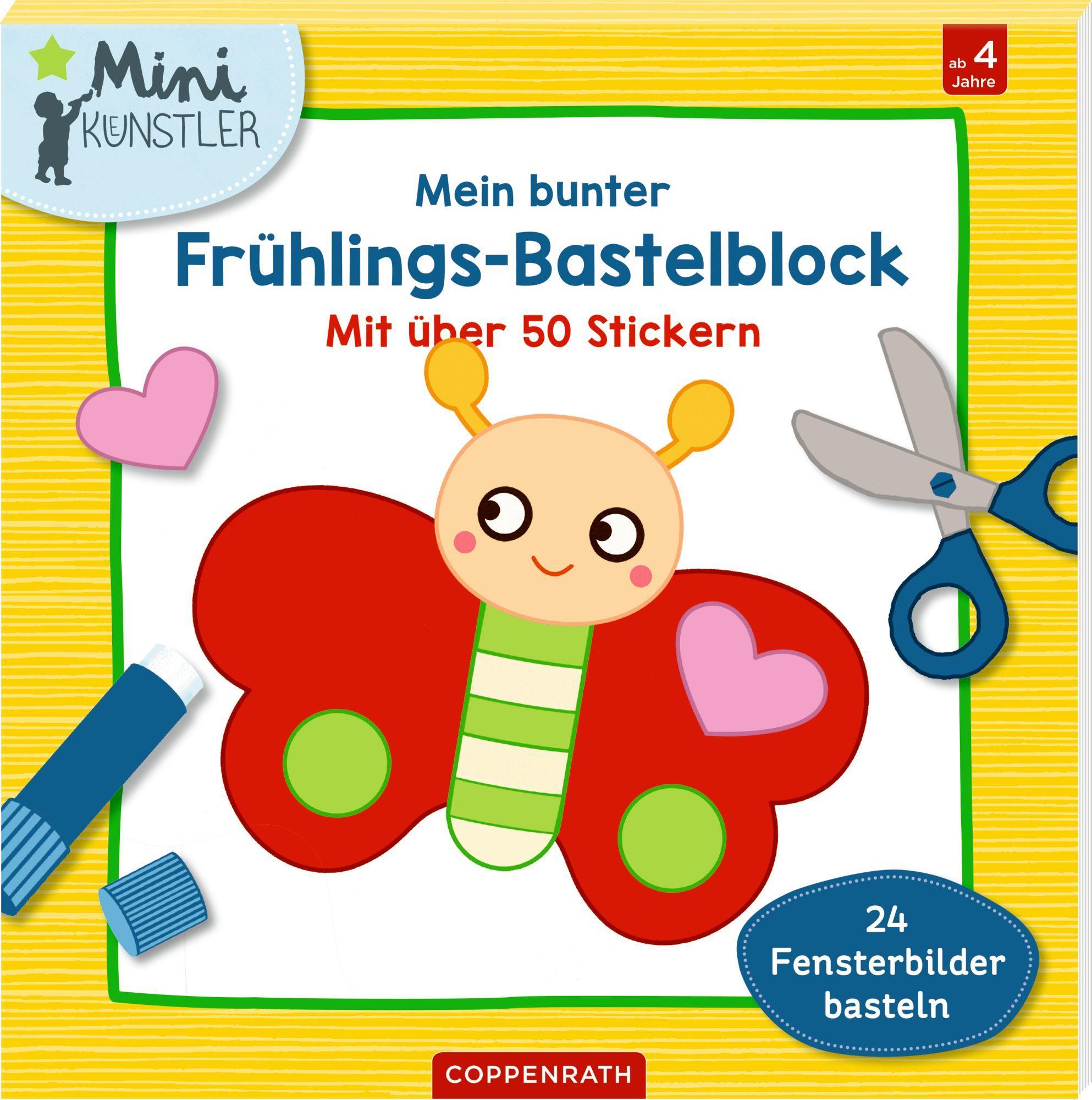 Cover: 9783649671725 | Mein bunter Frühlings-Bastelblock | Kristin Labuch | Taschenbuch