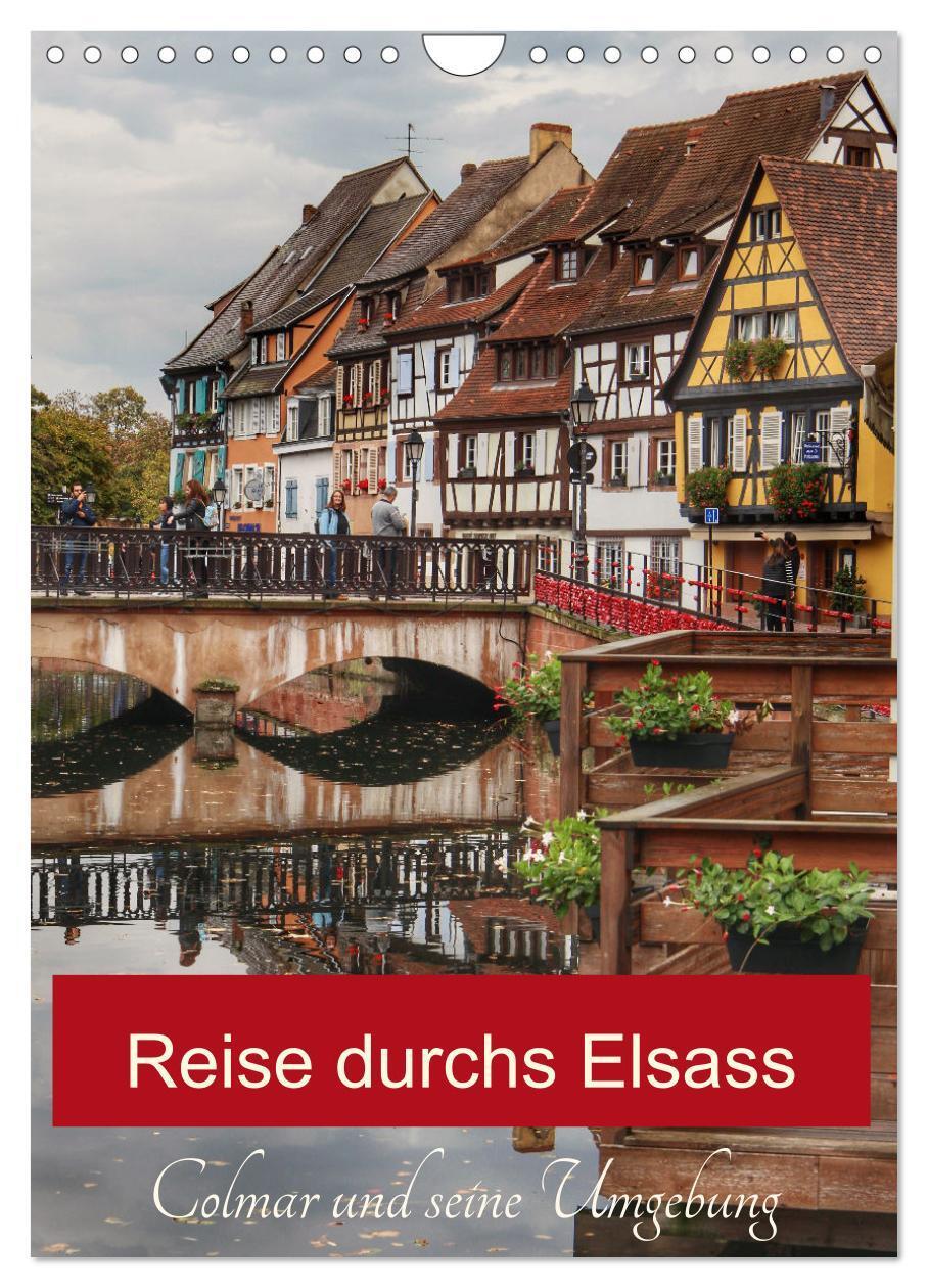 Cover: 9783435886029 | Reise durchs Elsass (Wandkalender 2025 DIN A4 hoch), CALVENDO...