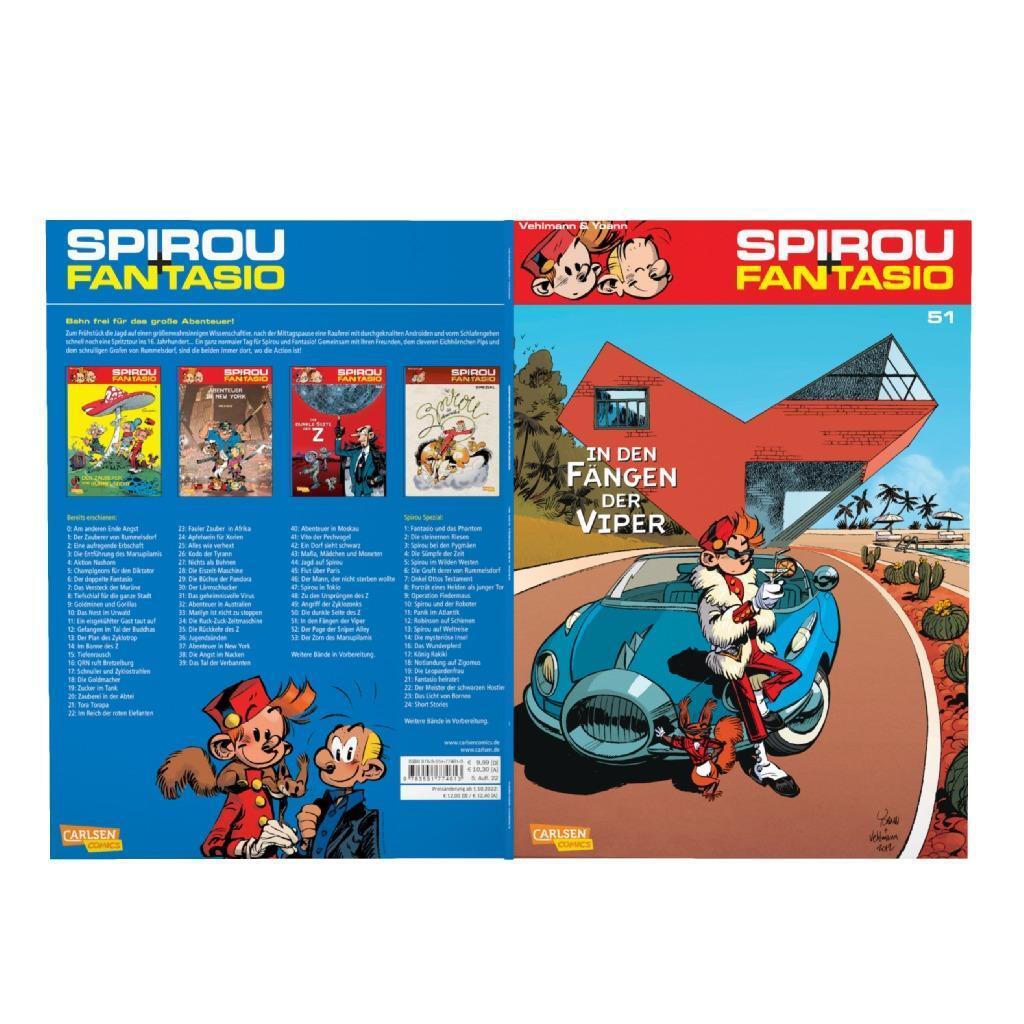 Bild: 9783551774613 | Spirou &amp; Fantasio 51: In den Fängen der Viper | Vehlmann (u. a.)