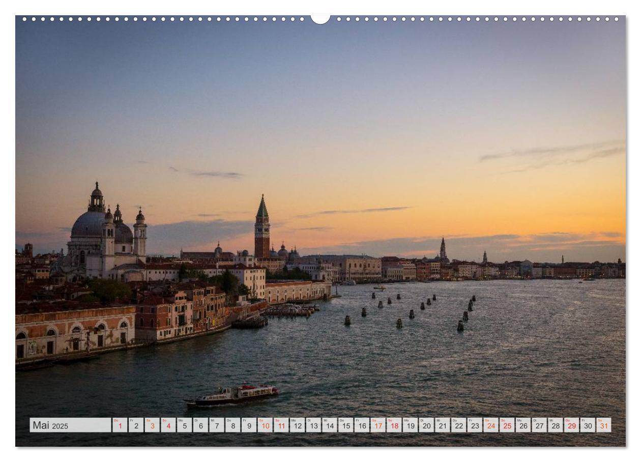 Bild: 9783435530533 | Wundervolles Venedig (hochwertiger Premium Wandkalender 2025 DIN A2...