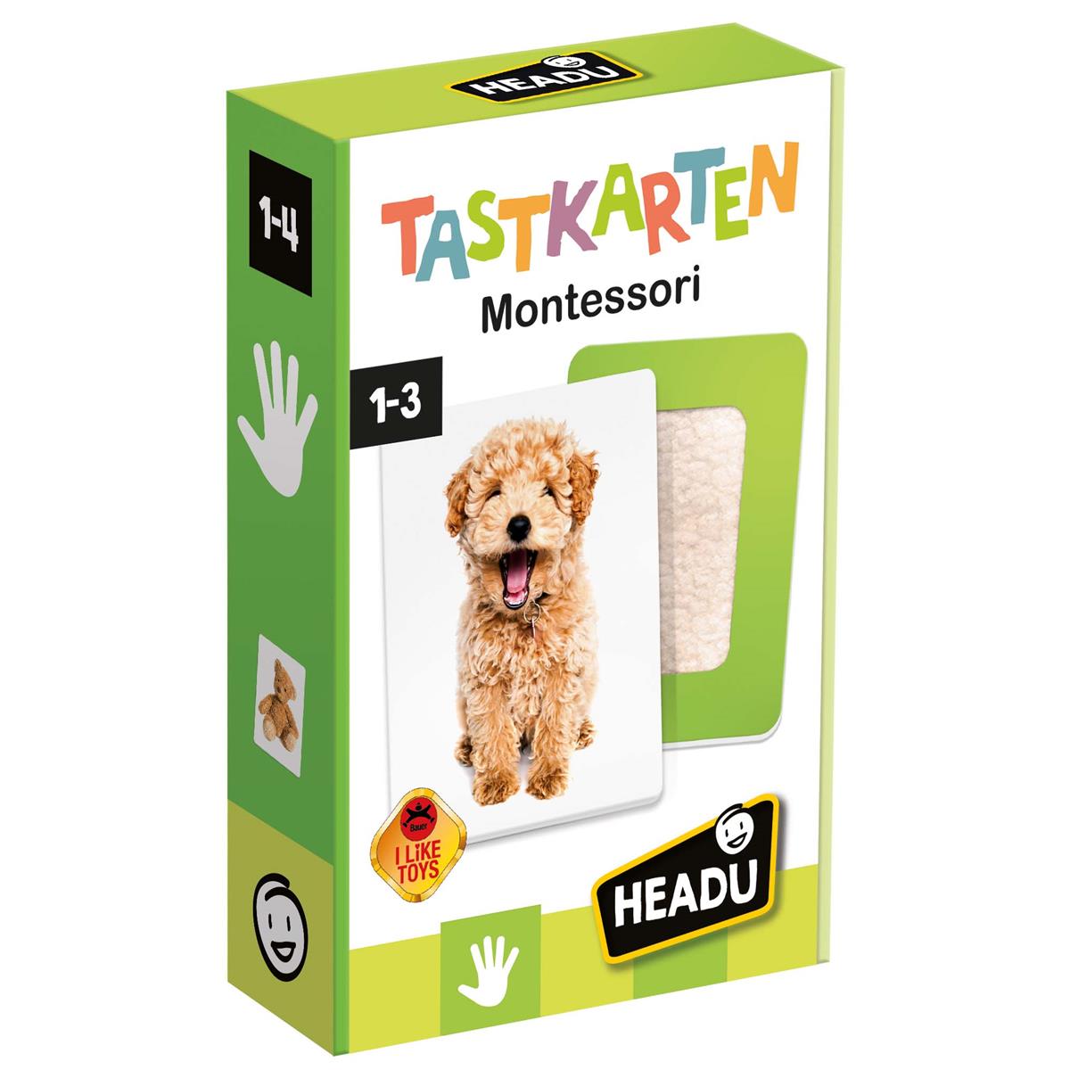 Cover: 8057592352460 | Tastkarten Montessori | Puzzle | 2022 | Headu | EAN 8057592352460