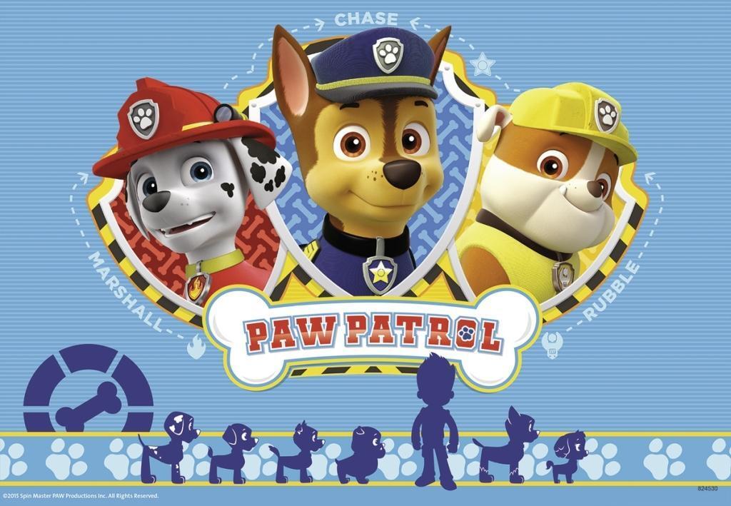 Bild: 4005556075867 | Ryder und die Paw Patrol. Puzzle 2 x 12 Teile | Spiel | Deutsch | 2015