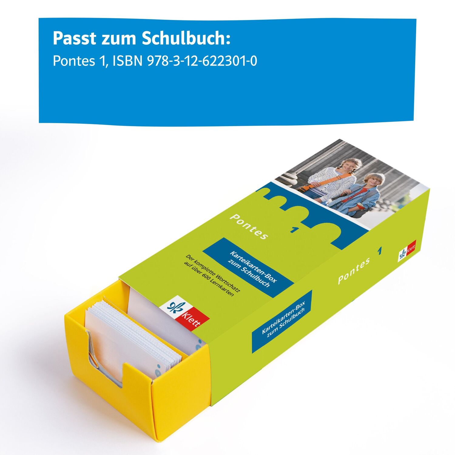 Bild: 9783129240281 | Pontes. Vokabel-Lernbox zum Schulbuch 1 | Box | Vokabel-Lernbox | 2015