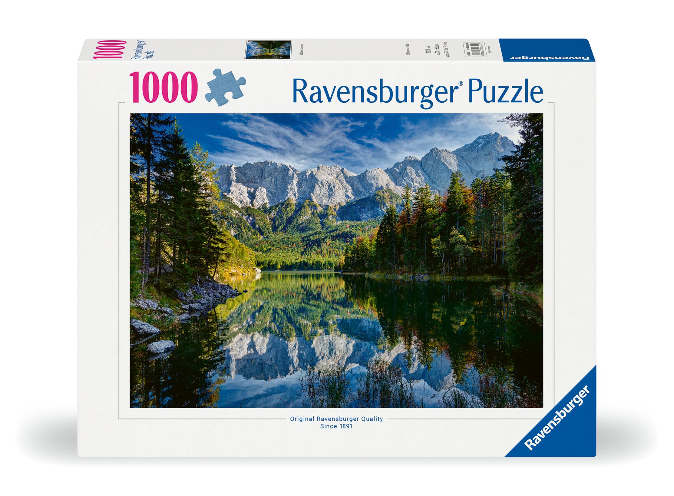 Cover: 4005555006534 | Ravensburger Puzzle 12000653 - Eibsee mit Wettersteingebirge - 1000...