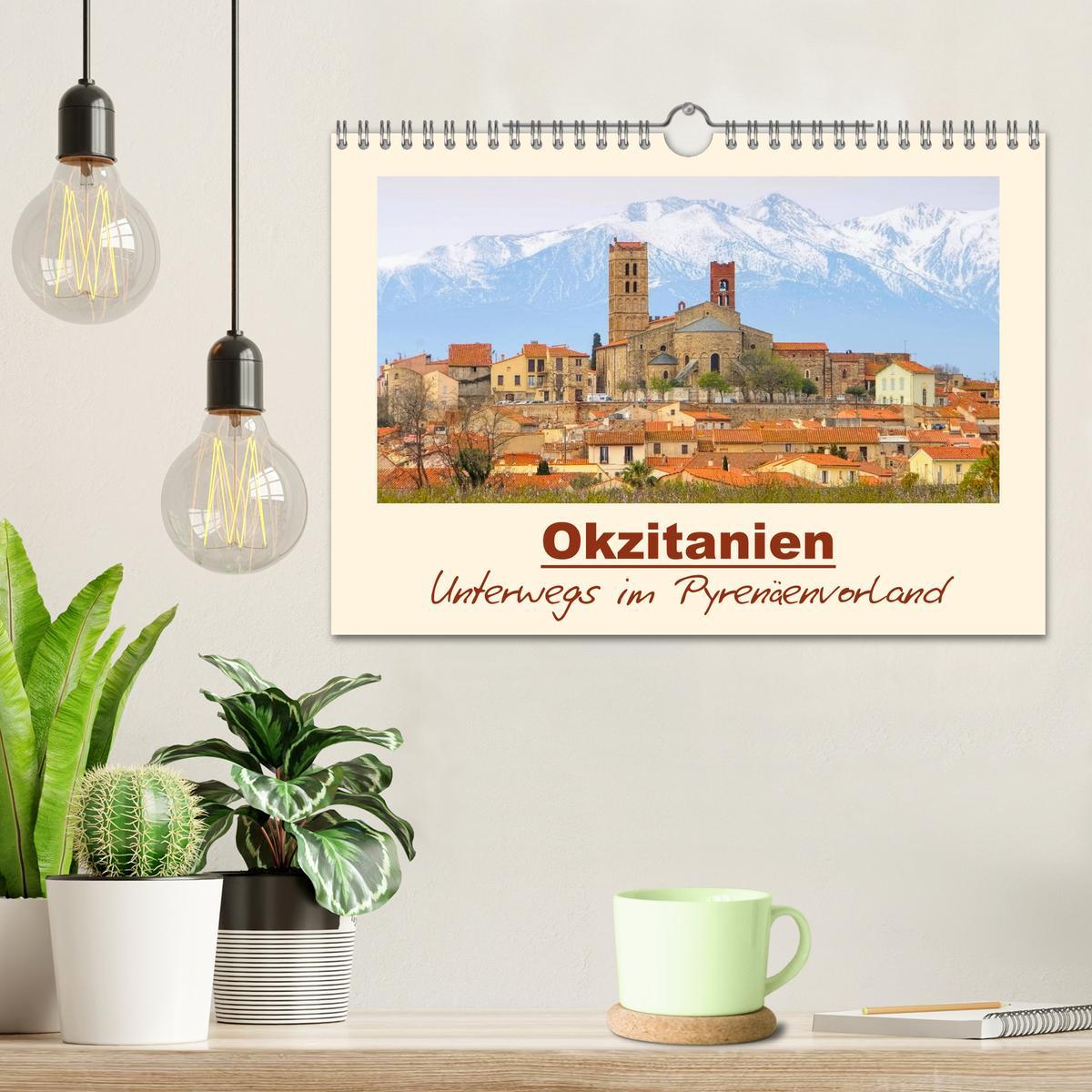 Bild: 9783435395279 | Okzitanien - Unterwegs im Pyrenäenvorland (Wandkalender 2025 DIN A4...