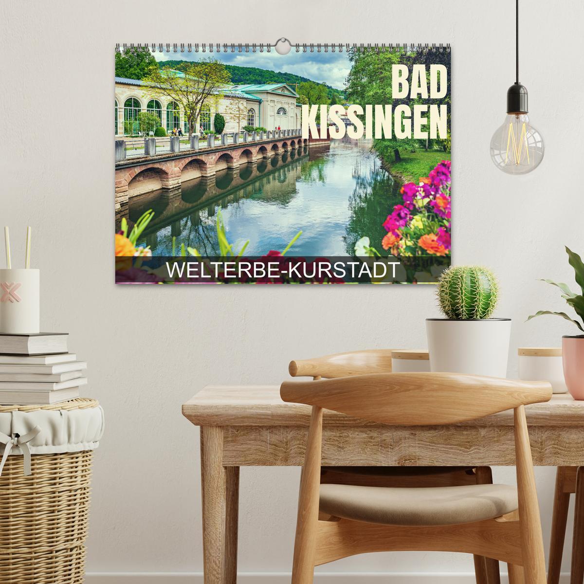 Bild: 9783383922060 | Bad Kissingen - Welterbe-Kurstadt (Wandkalender 2025 DIN A3 quer),...