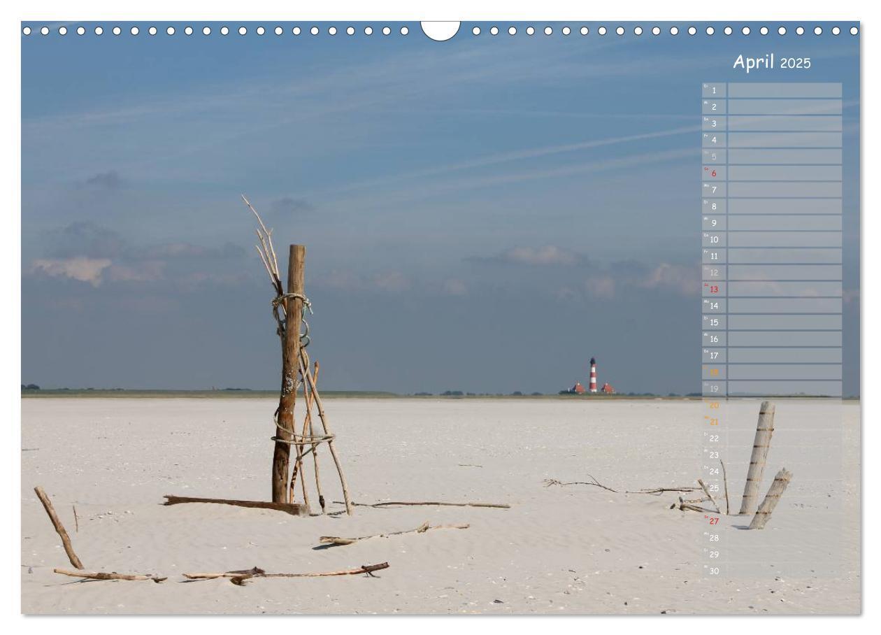 Bild: 9783435784660 | Strandspaziergang / Geburtstagskalender (Wandkalender 2025 DIN A3...