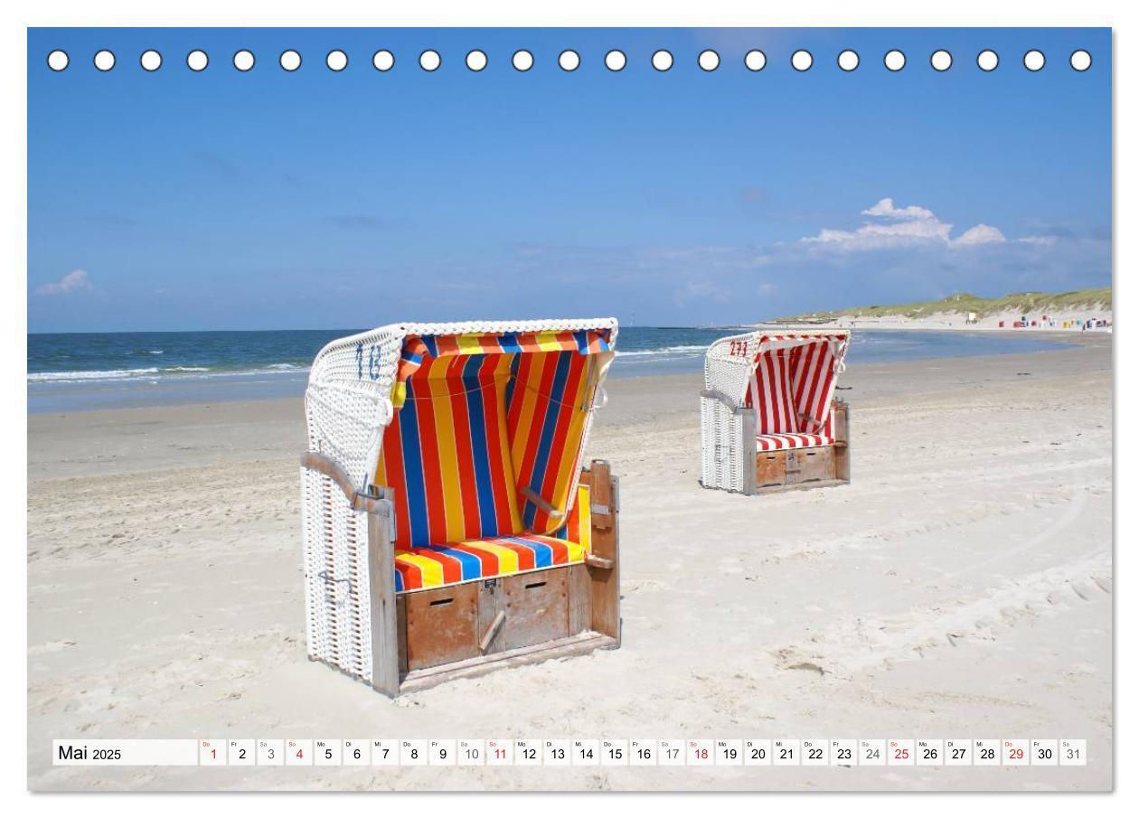 Bild: 9783435481385 | Amrum ¿ Trauminsel in der Nordsee (Tischkalender 2025 DIN A5 quer),...