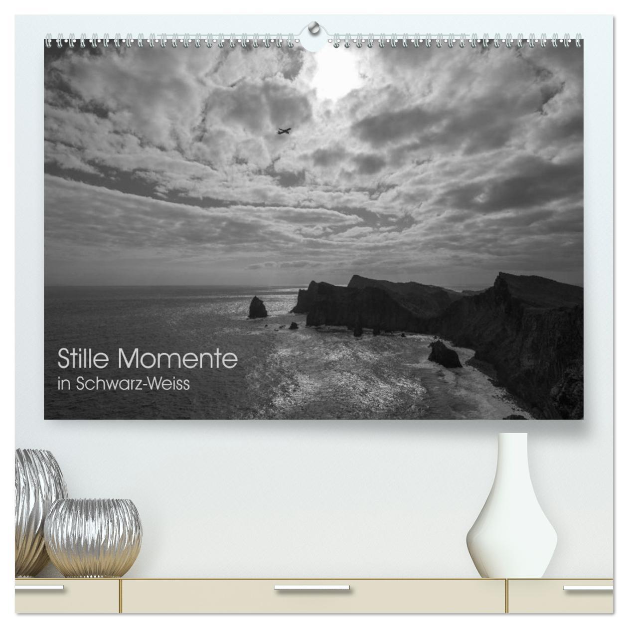 Cover: 9783435783915 | Stille Momente in Schwarz-Weiss (hochwertiger Premium Wandkalender...