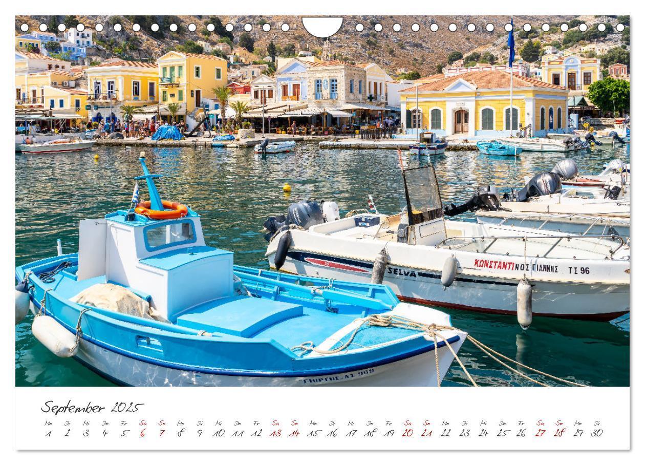 Bild: 9783435031375 | Das bezaubernde Symi (Wandkalender 2025 DIN A4 quer), CALVENDO...