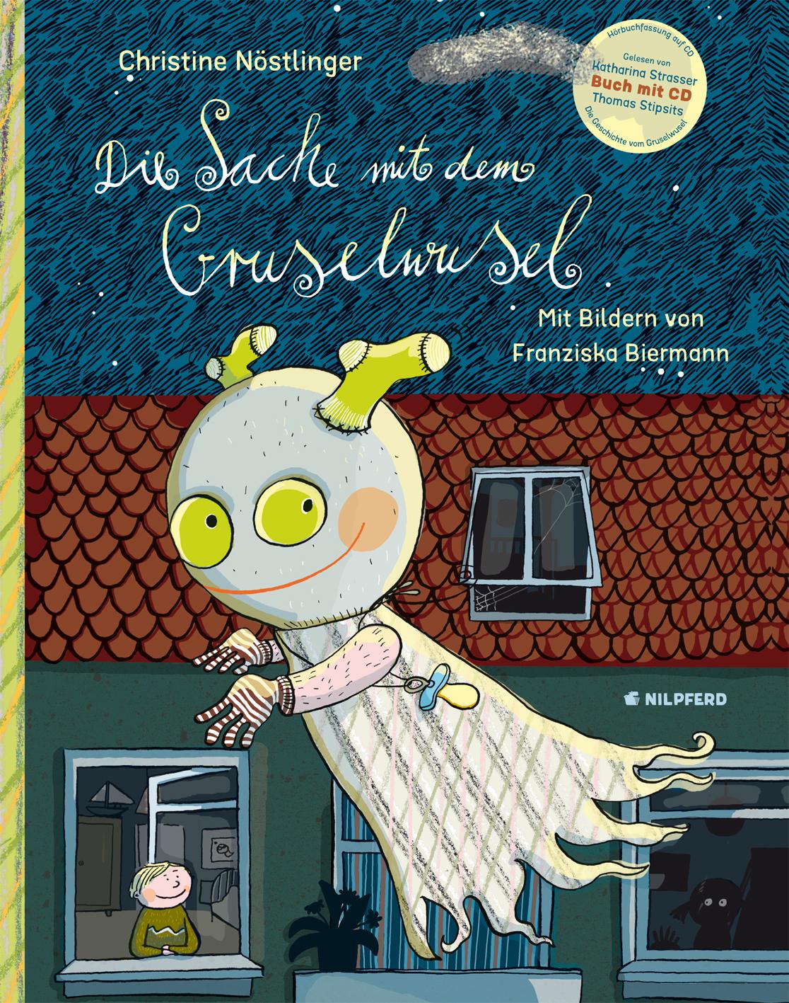 Cover: 9783707452198 | Die Sache mit dem Gruselwusel (Buch+CD) | Christine Nöstlinger | Buch