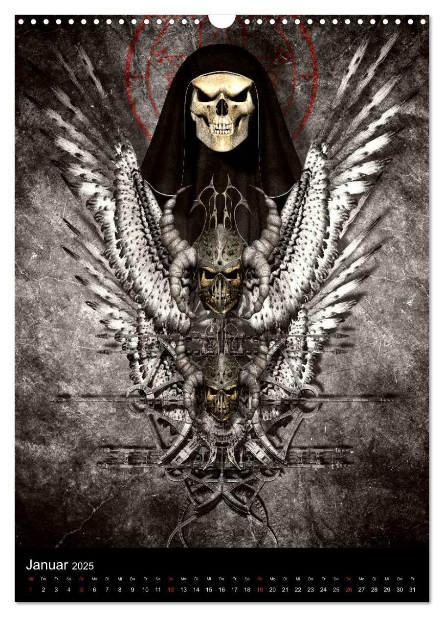 Bild: 9783457062609 | S.O.D. - Skulls Of Death Vol. I - Totenkopf Artworks (Wandkalender...