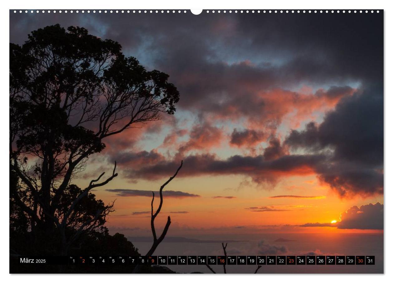 Bild: 9783435747894 | Hawai'i - Teil 2 (Wandkalender 2025 DIN A2 quer), CALVENDO...