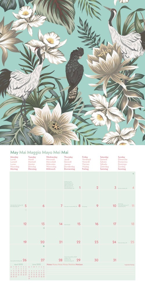 Bild: 4002725981752 | GreenLine - Jungle 2025 Broschürenkalender, 30x30cm, Wandkalender...