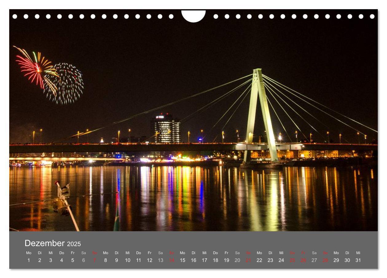 Bild: 9783435690039 | KÖLN BEI NACHT (Wandkalender 2025 DIN A4 quer), CALVENDO...