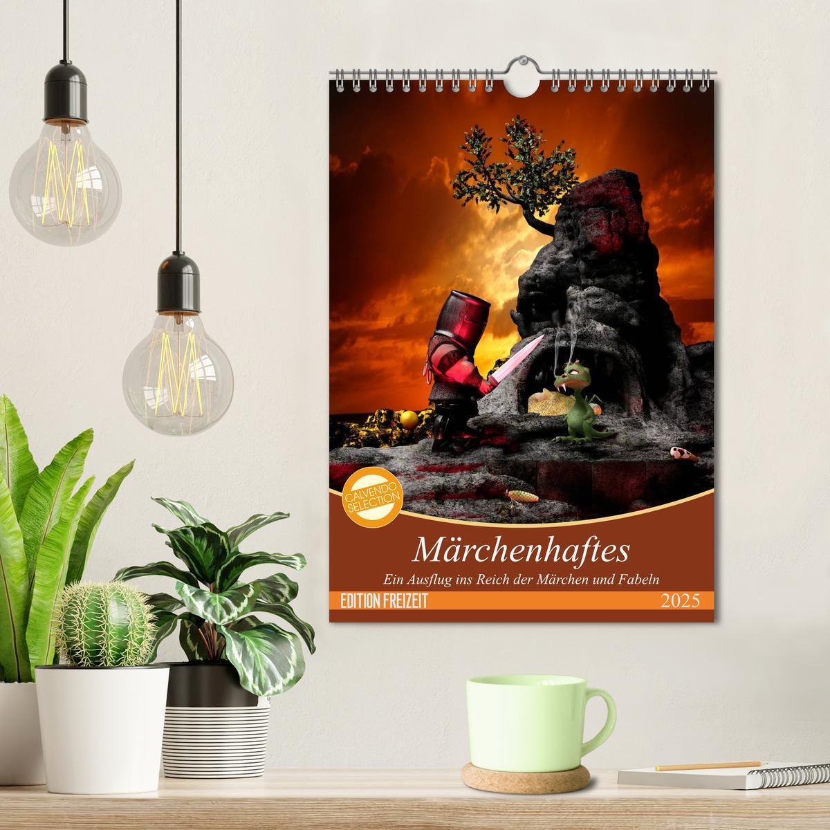 Bild: 9783457072806 | Märchenhaftes (Wandkalender 2025 DIN A4 hoch), CALVENDO Monatskalender