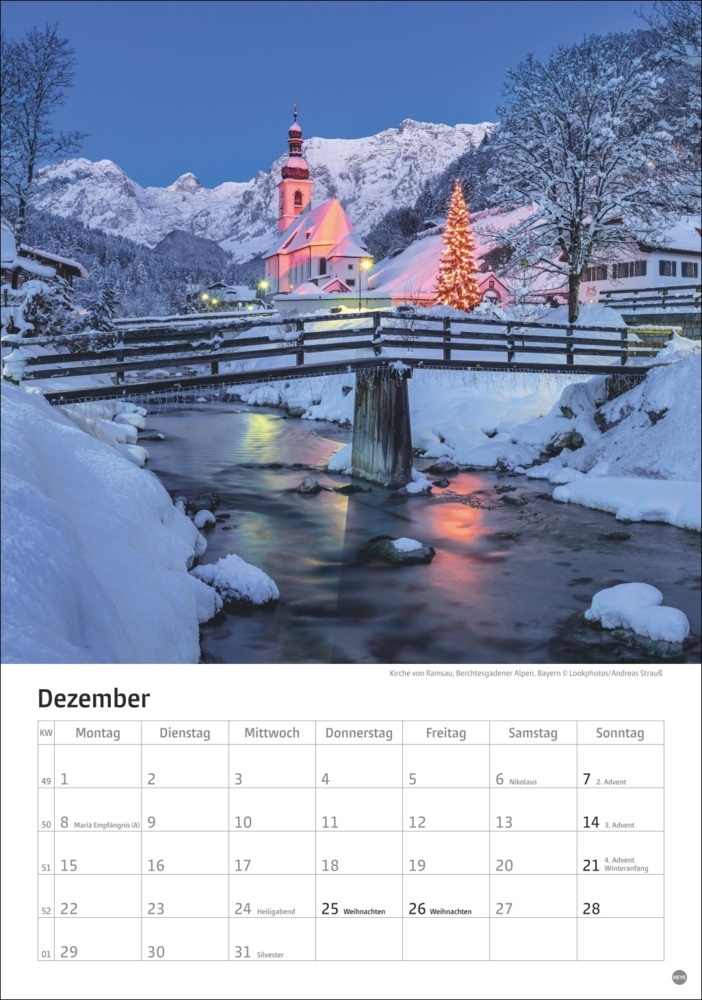 Bild: 9783756405558 | Deutschland Kalender 2025 | Kalender | Spiralbindung | 13 S. | Deutsch