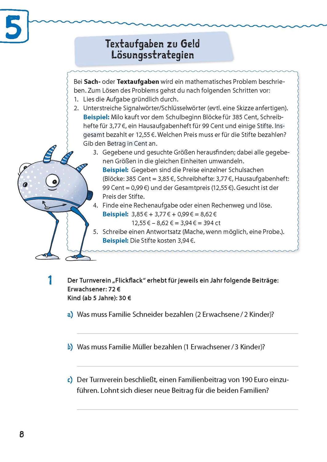 Bild: 9783411720132 | Mathe in 15 Min - Größen und Textaufgaben 5./6. Klasse | Giertzsch