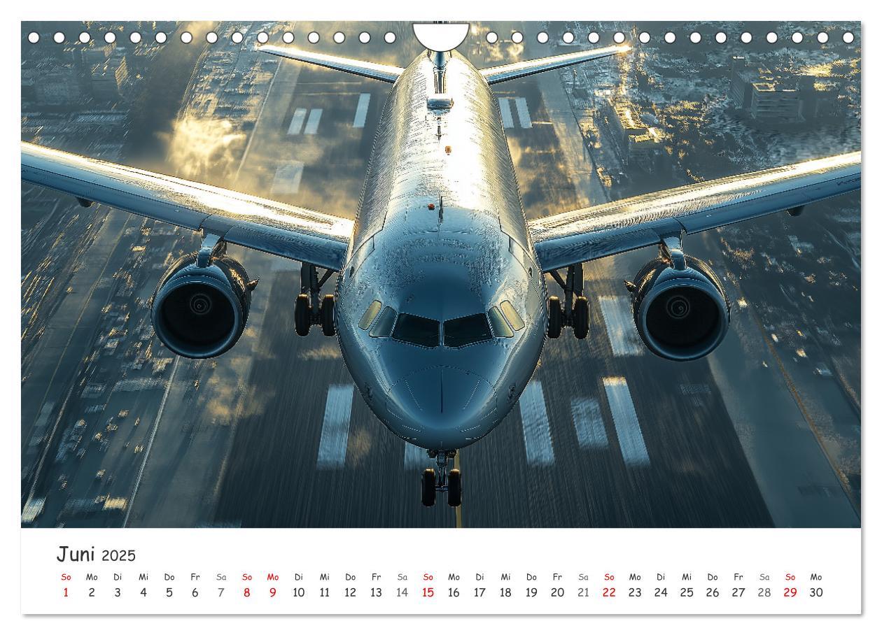 Bild: 9783457214046 | Flugzeugkalender - Die schönsten Passagiermaschinen (Wandkalender...