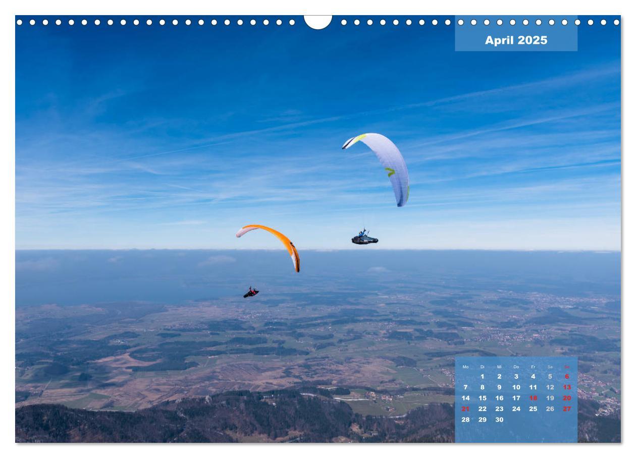 Bild: 9783435182275 | Paragliding - Aufbruch zu neuen Höhenflügen (Wandkalender 2025 DIN...