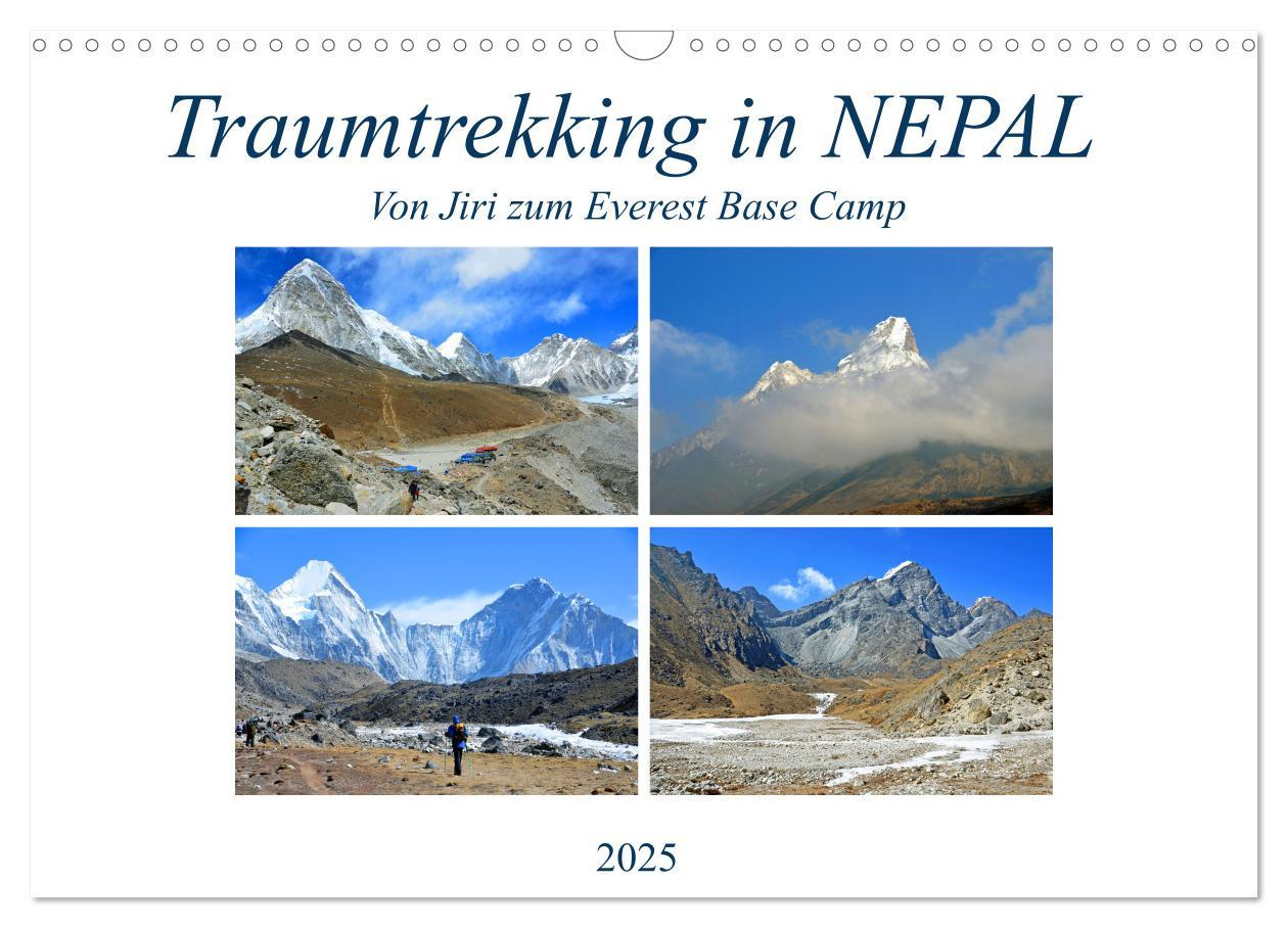 Cover: 9783435146901 | Traumtrekking in NEPAL (Wandkalender 2025 DIN A3 quer), CALVENDO...