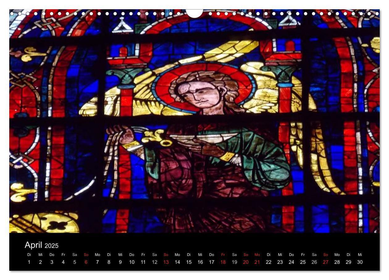 Bild: 9783435818990 | Bilder aus Licht - Notre Dame de Chartres (Wandkalender 2025 DIN A3...