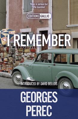 Cover: 9781910477854 | I Remember | Georges Perec (u. a.) | Taschenbuch | Englisch | 2020