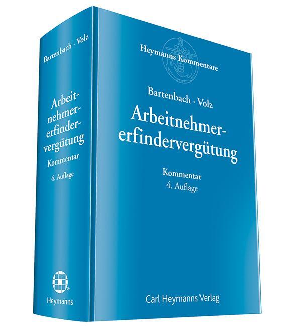 Cover: 9783452280039 | Arbeitnehmererfindervergütung | Kurt Bartenbach (u. a.) | Buch | 2016