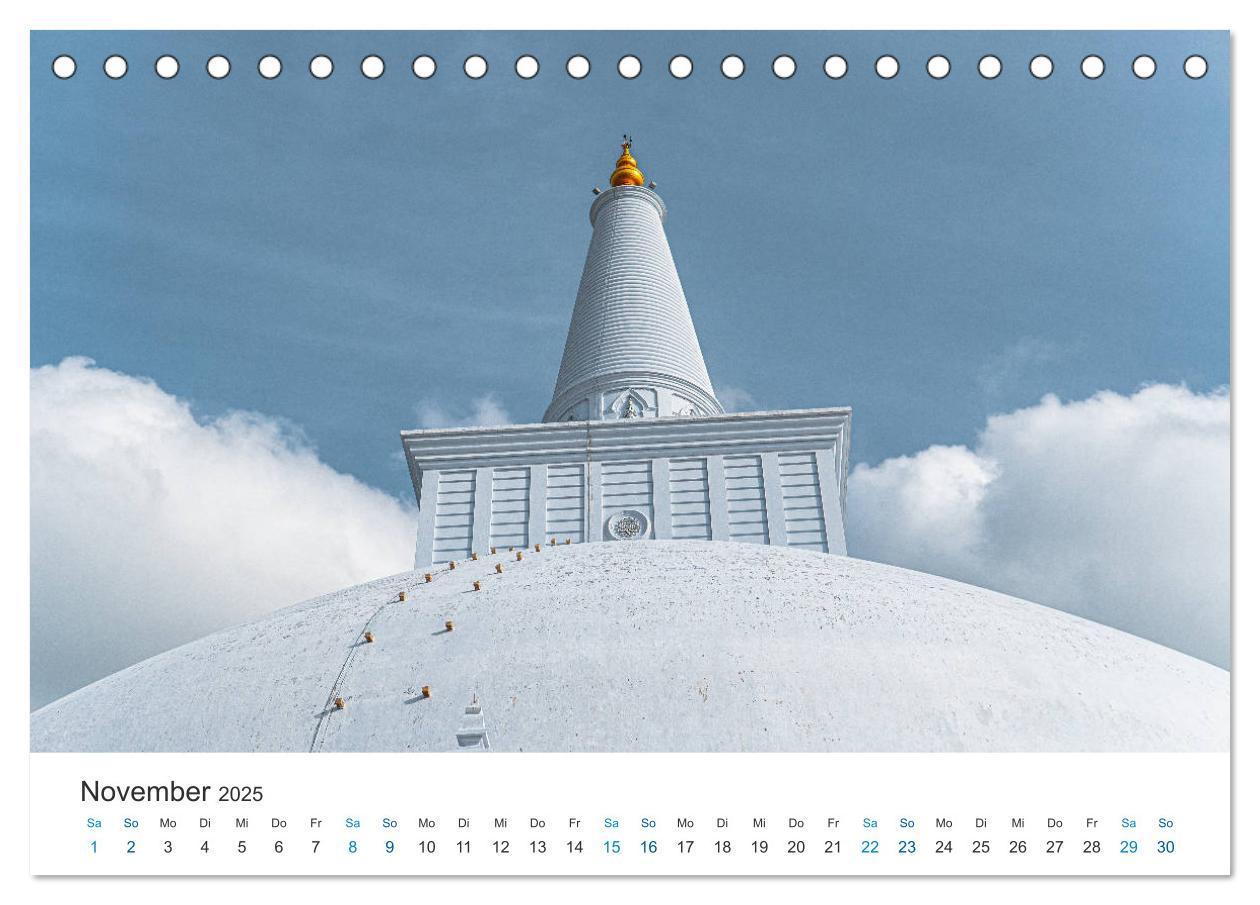 Bild: 9783435148707 | Traumziel Sri Lanka (Tischkalender 2025 DIN A5 quer), CALVENDO...