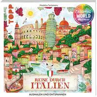 Cover: 9783735881083 | Colorful World Weltreise - Reise durch Italien | Ausmalen &amp; entspannen