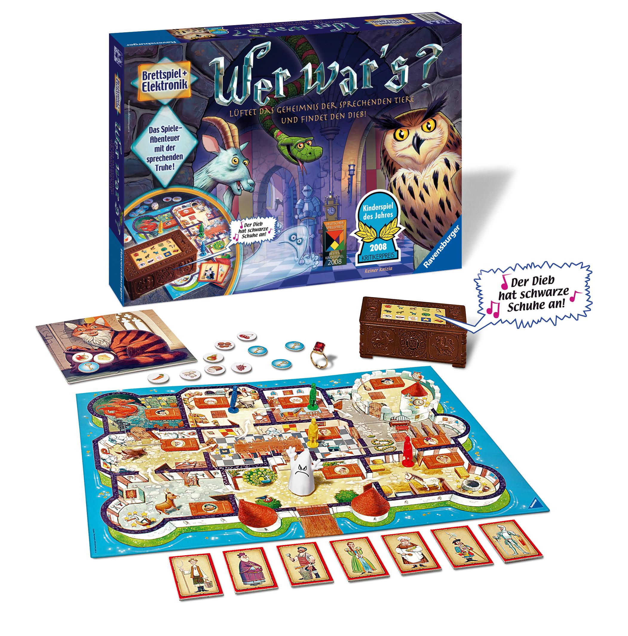 Bild: 4005556218547 | Wer war's? | Reiner Knizia | Spiel | 21854 | Deutsch | 2007