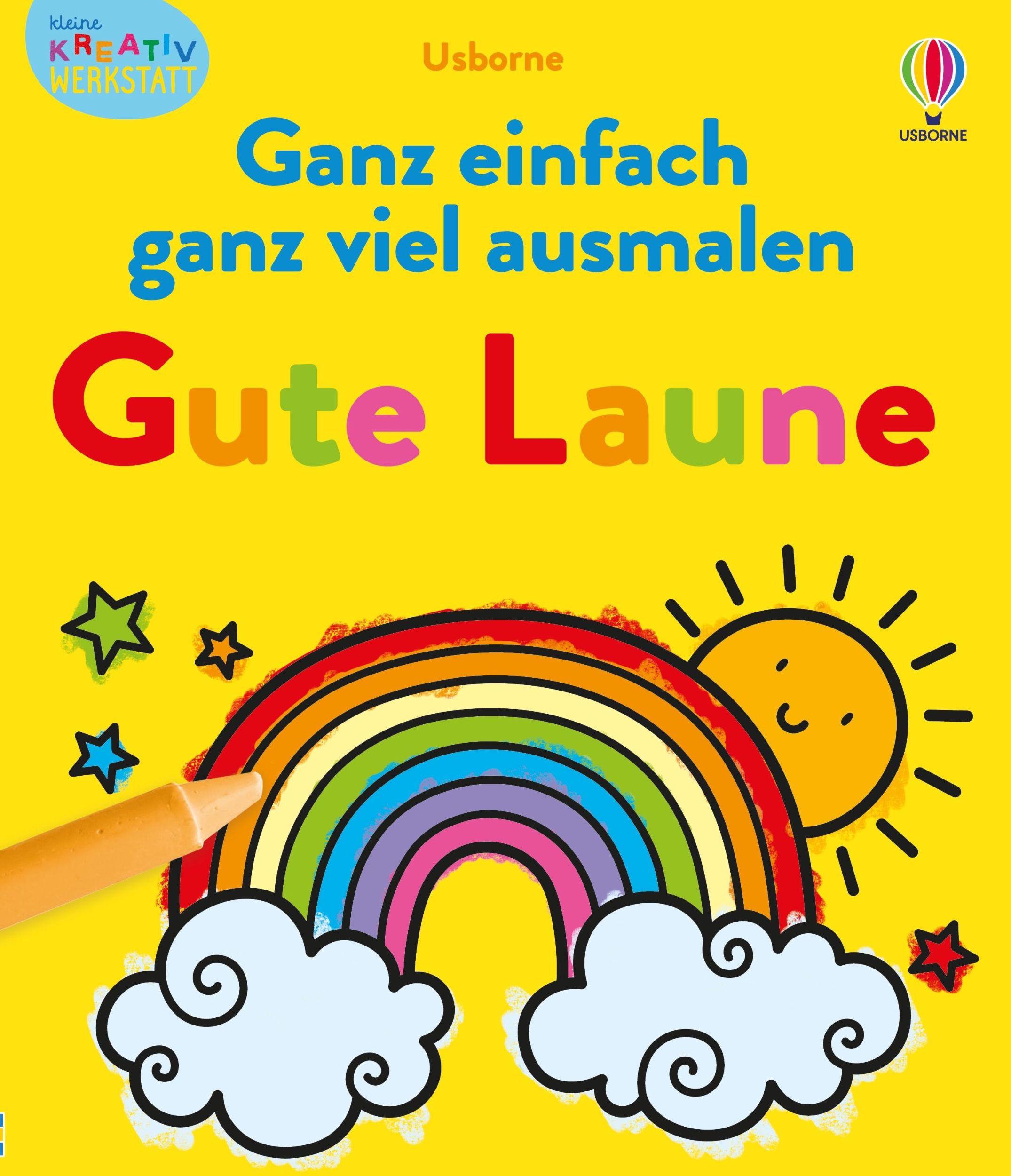 Cover: 9781035703449 | Kleine Kreativ-Werkstatt: Ganz einfach ganz viel ausmalen - Gute Laune