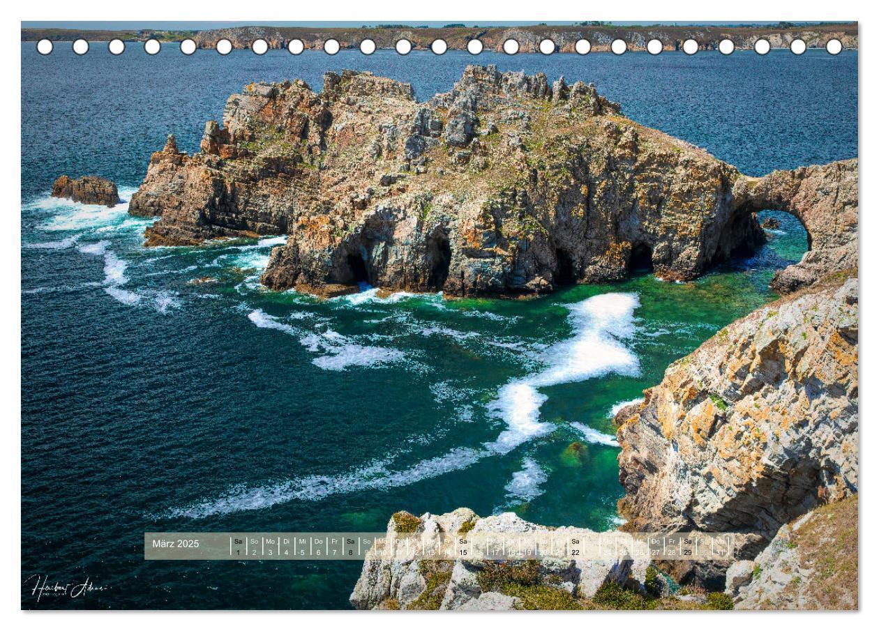 Bild: 9783383946837 | Die Bretagne - Frankreichs Perle (Tischkalender 2025 DIN A5 quer),...