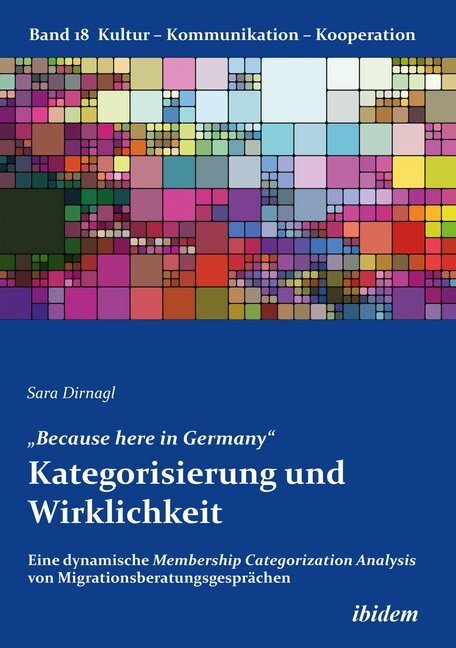 Cover: 9783838210056 | "Because here in Germany". Kategorisierung und Wirklichkeit | Dirnagl