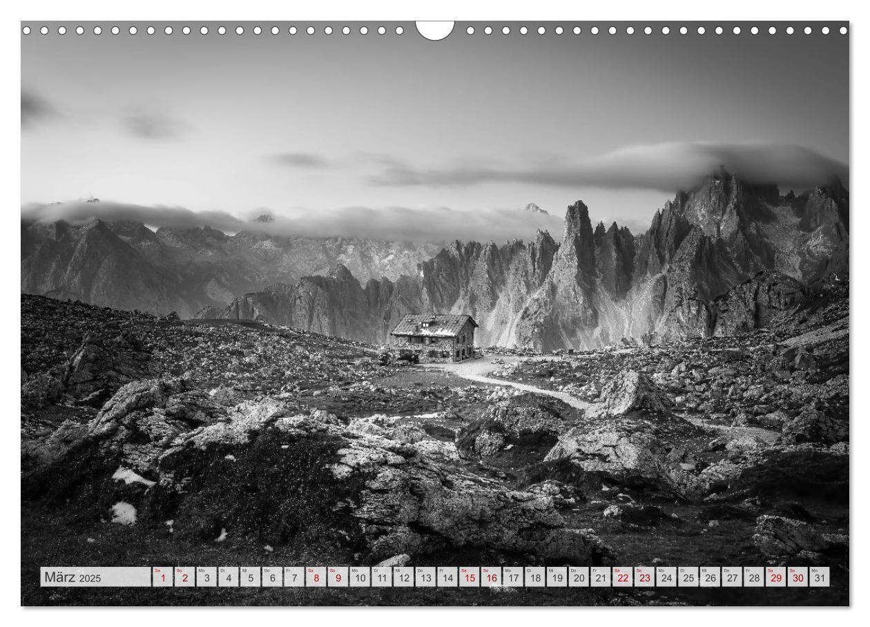 Bild: 9783383873331 | Monochrome Wonders (Wandkalender 2025 DIN A3 quer), CALVENDO...