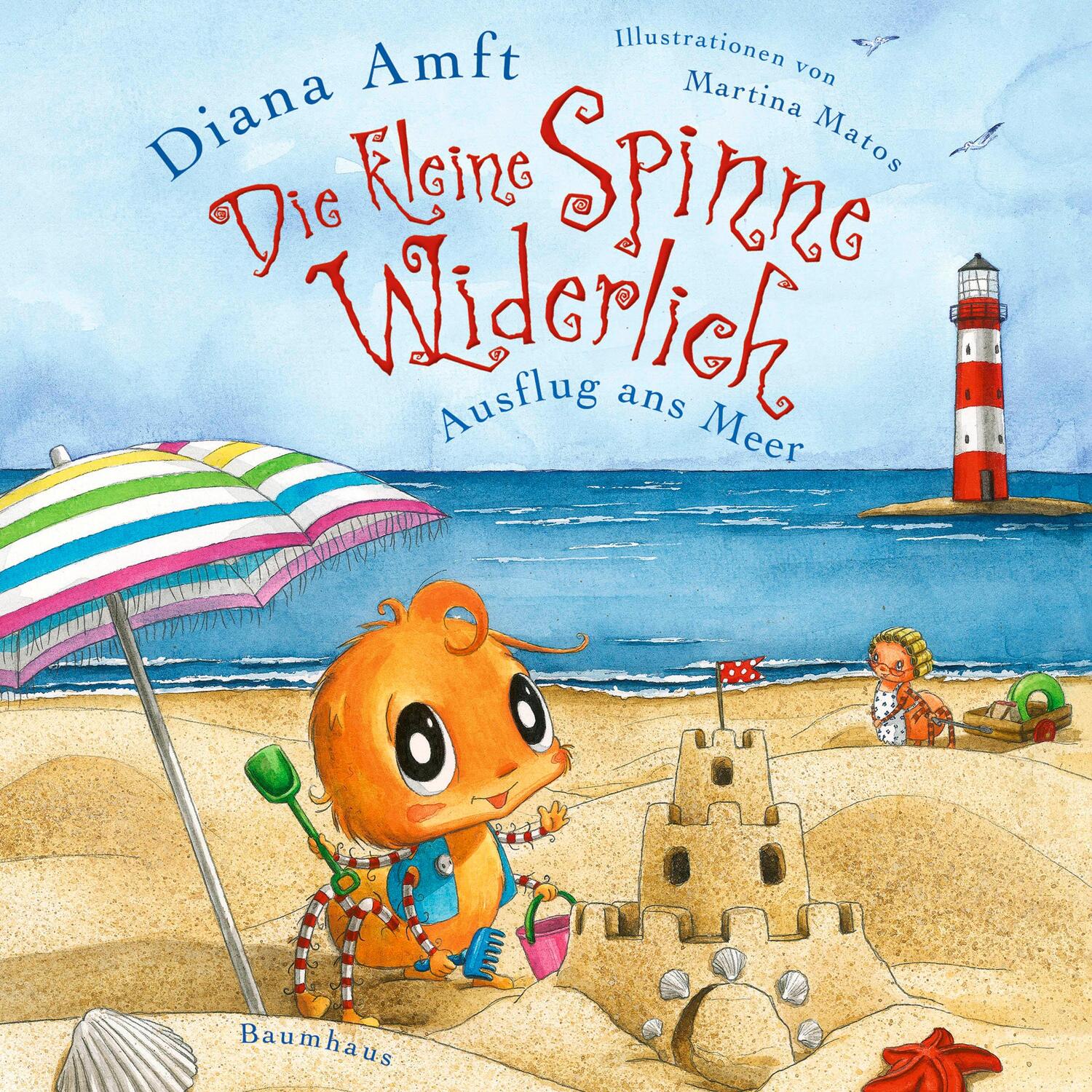 Cover: 9783833906107 | Die kleine Spinne Widerlich - Ausflug ans Meer (Mini-Ausgabe) | Band 6