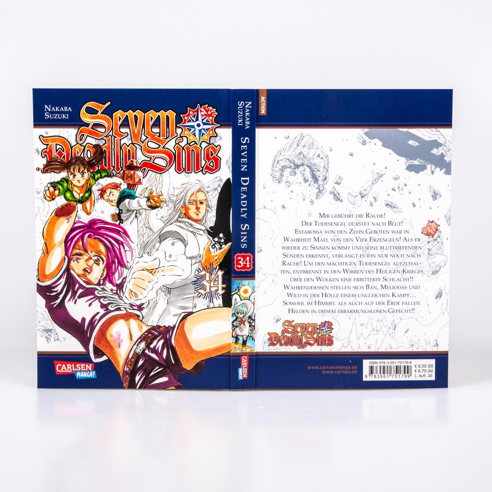 Bild: 9783551751799 | Seven Deadly Sins 34 | Mittelalterliche Fantasy-Action mit Witz | Buch