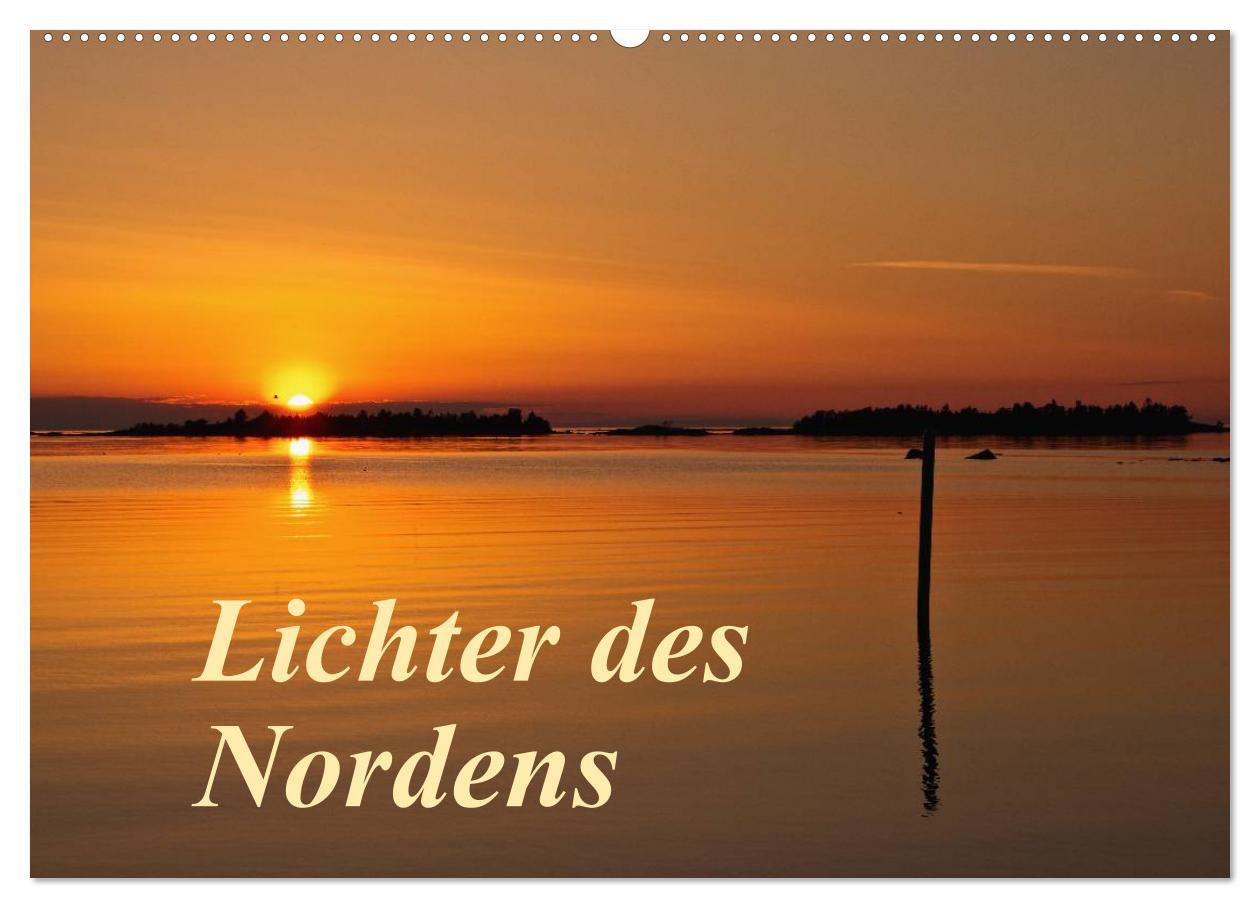 Cover: 9783435764228 | Lichter des Nordens (Wandkalender 2025 DIN A2 quer), CALVENDO...