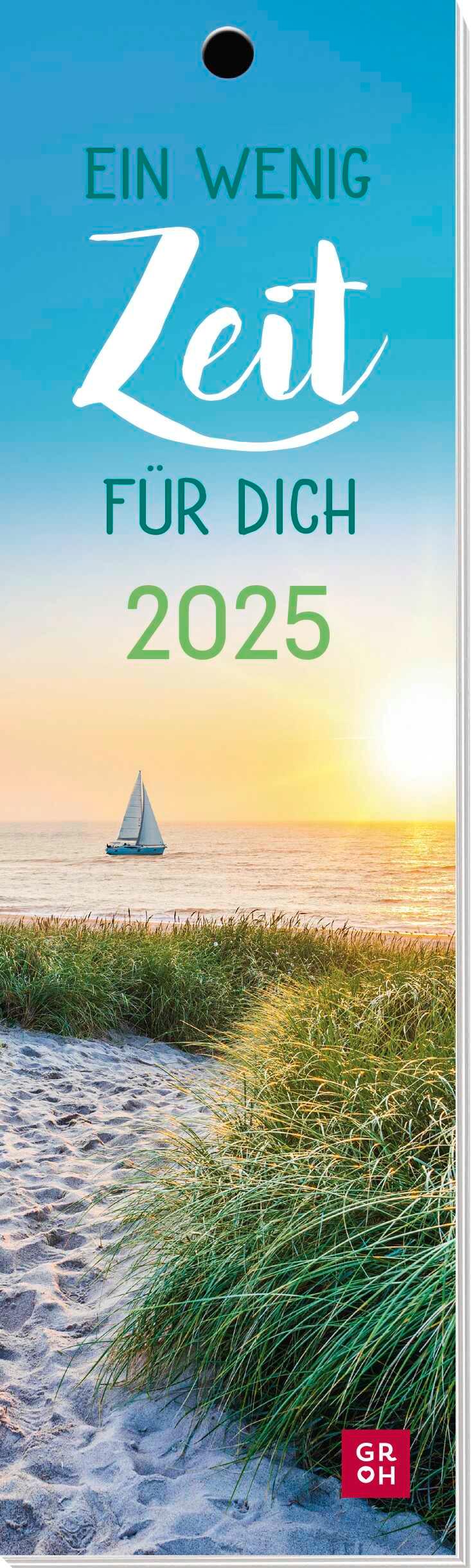 Cover: 4036442012352 | Lesezeichenkalender 2025: Ein wenig Zeit für dich | Groh Verlag | 2025