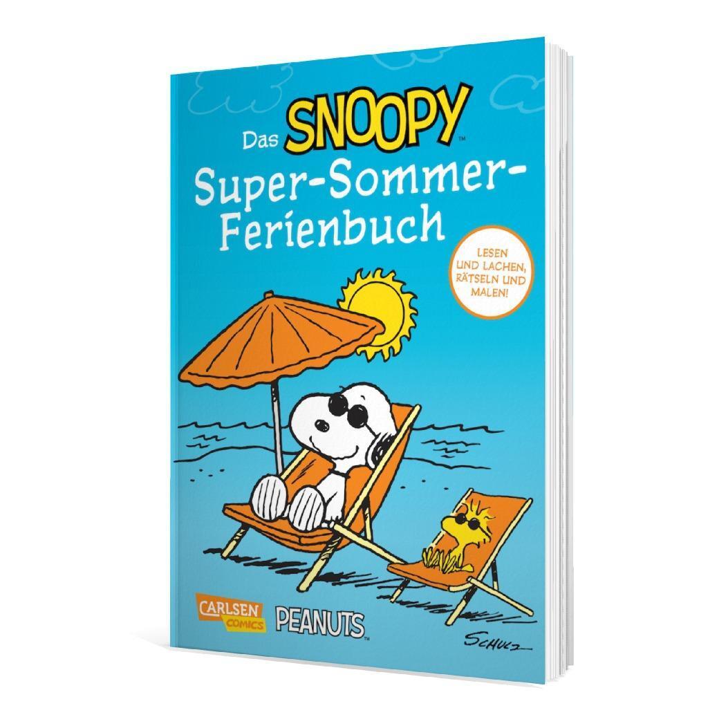 Bild: 9783551765895 | Das Snoopy-Super-Sommer-Ferienbuch | Charles M. Schulz | Taschenbuch