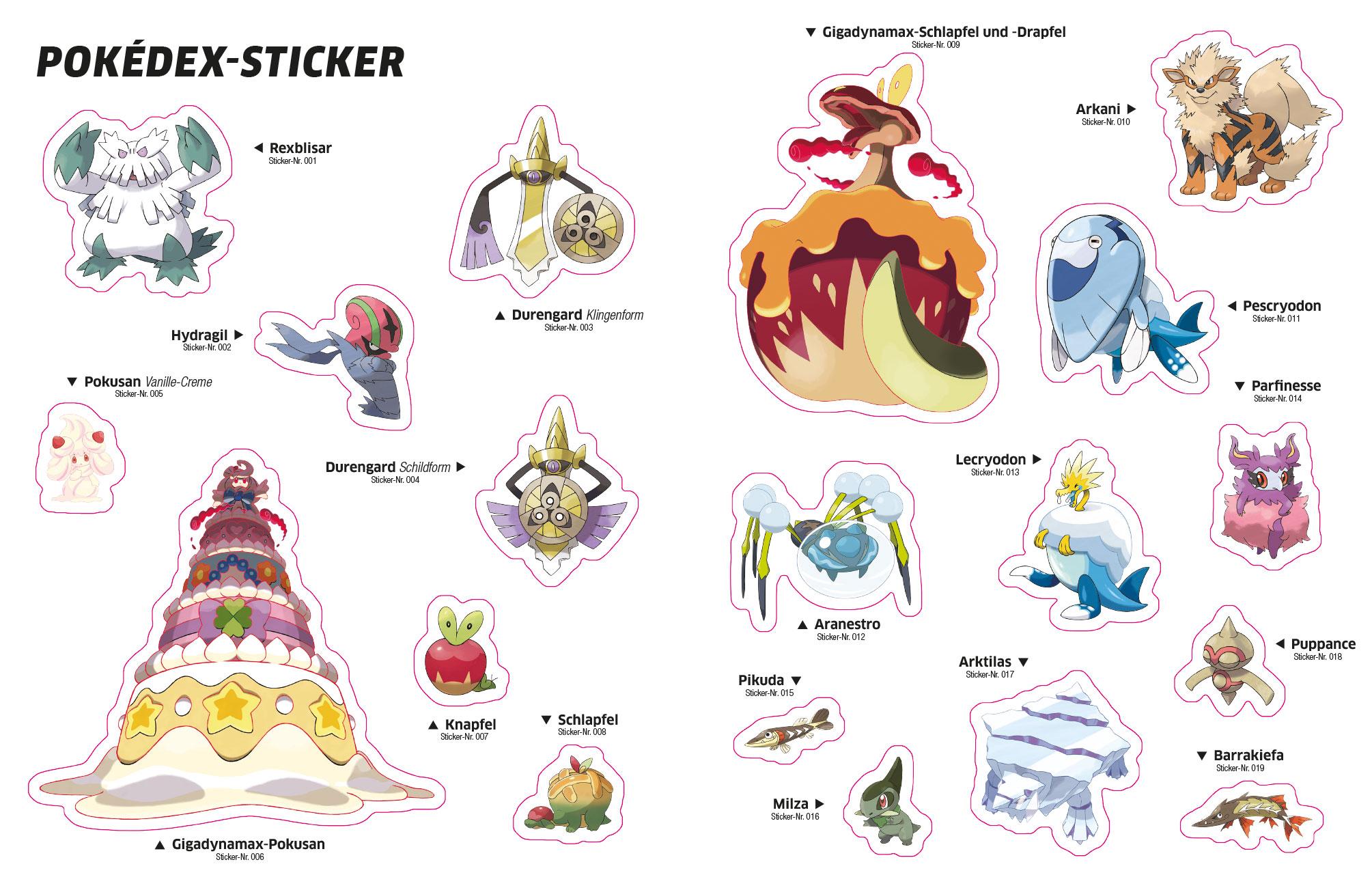 Bild: 9783833241369 | Pokémon: Das ultimative Stickerbuch: Galar-Region | Panini | Buch